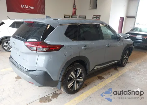 2021 Nissan Rogue Sl Intelligent Awd из США, поврежденный, VIN JN8AT3CB5MW238976